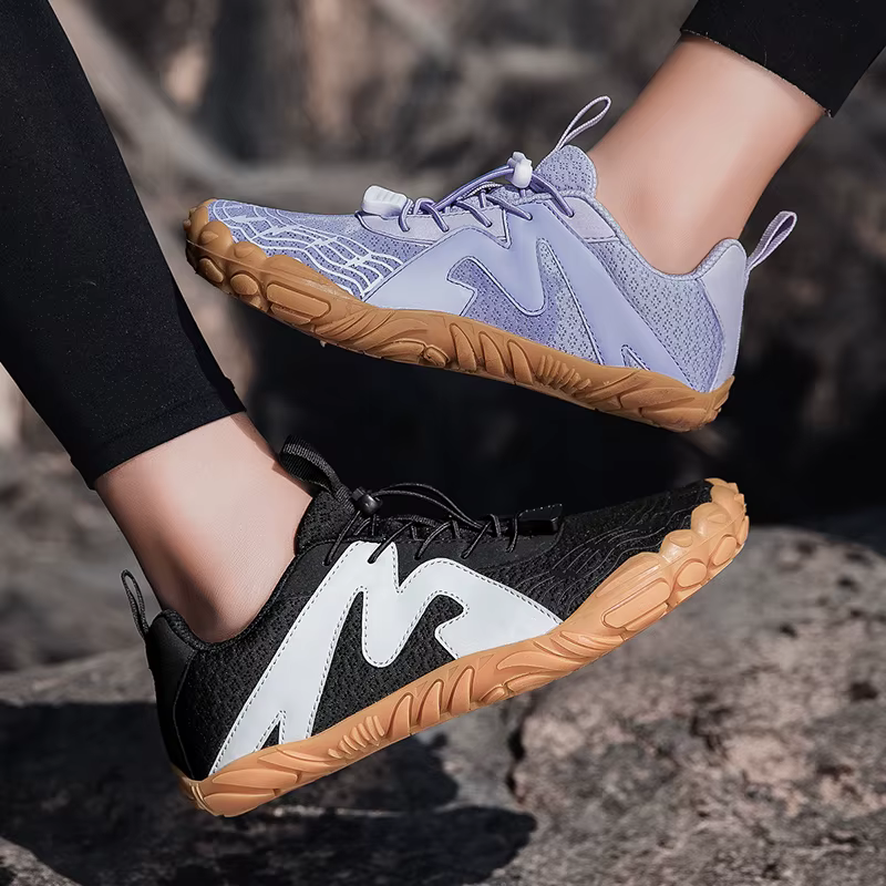 Baskets pieds nus pour femmes et hommes