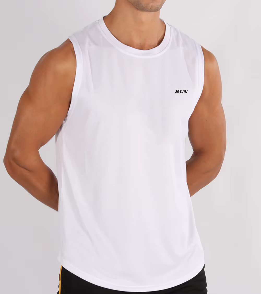 Gilets de Fitness d'été pour hommes, vêtements d'entraînement physique, Fitness de vitesse, chemises amples sans manches, gilets de basket-ball à la mode pour hommes