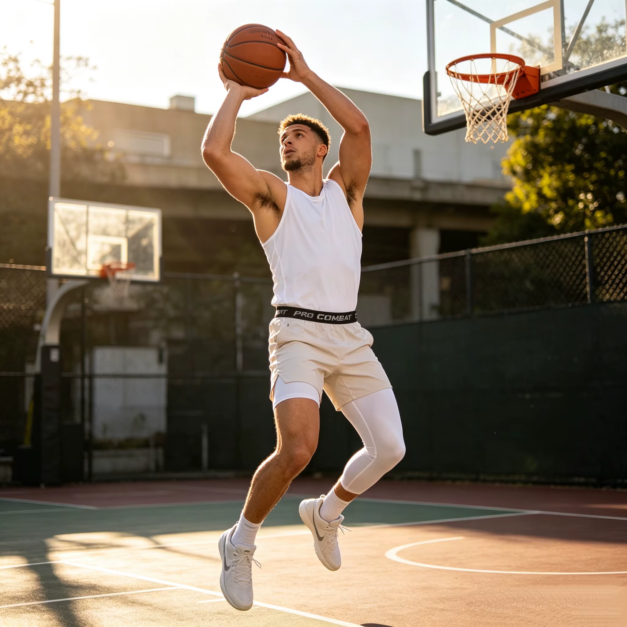 Collant de basketball à une jambe