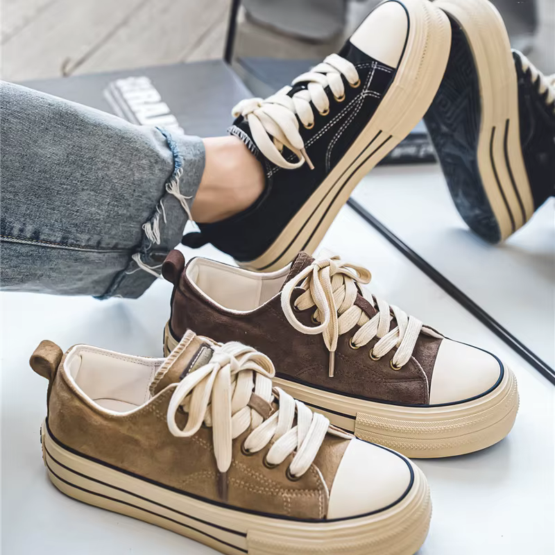 Chaussures en toile pour hommes