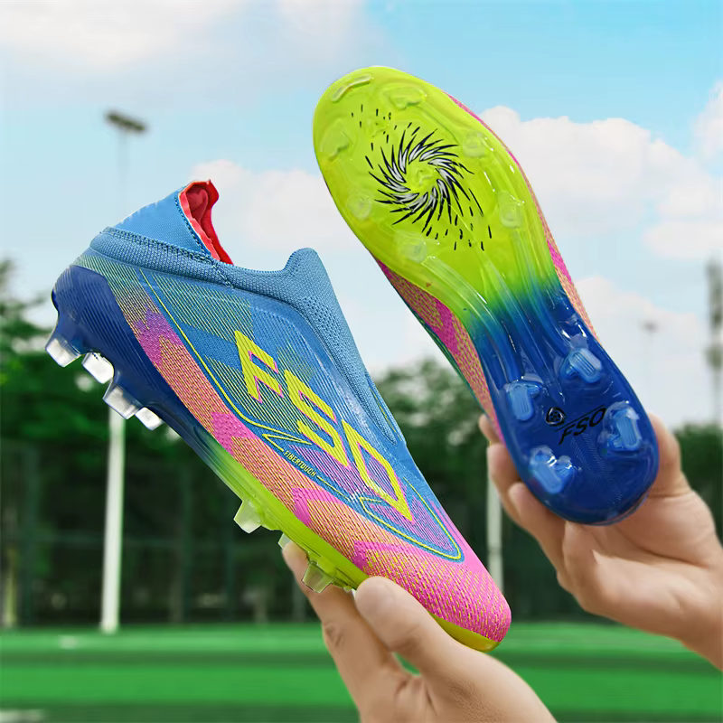 Nouvelles chaussures de Football pour hommes herbe adulte antidérapant bottes