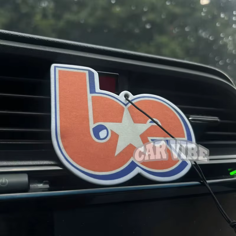 Pendentif désodorisant pour voiture Billie Eilish — Bande parfumée style BE STAR / Ilomilo pour rétroviseur et grille d'aération, décoration maison et bureau