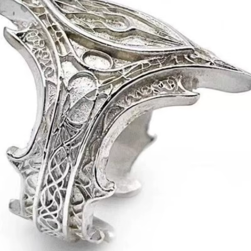 Bague ouverte de Style gothique pour hommes et femmes, motif irrégulier Vintage personnalisé, bijoux, accessoires de fête, cadeau