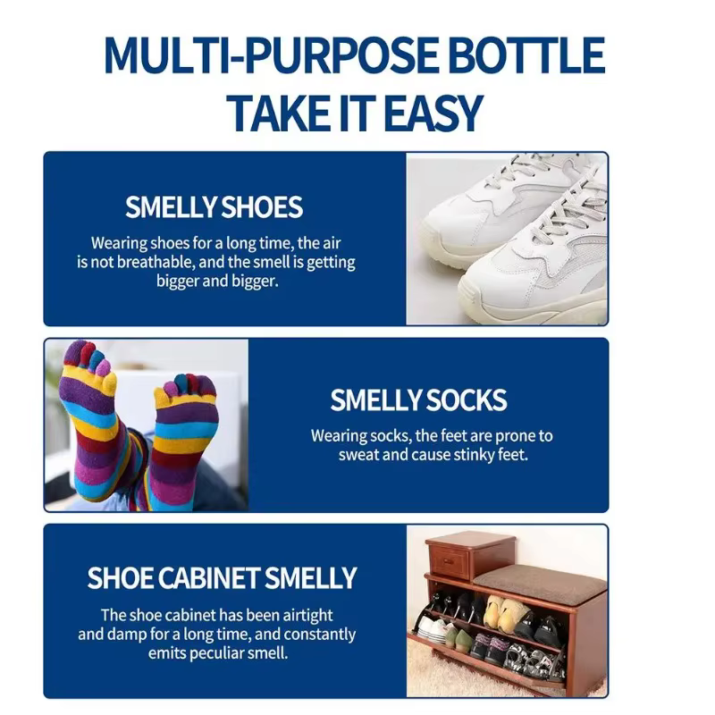 Spray désodorisant pour chaussures