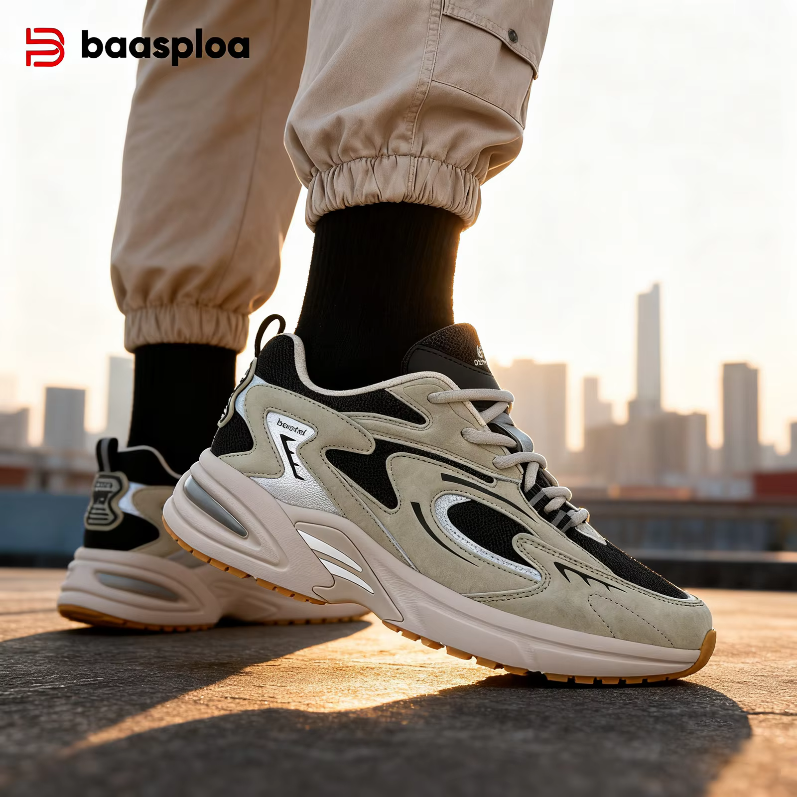 Baasploa – chaussures de marche pour hommes