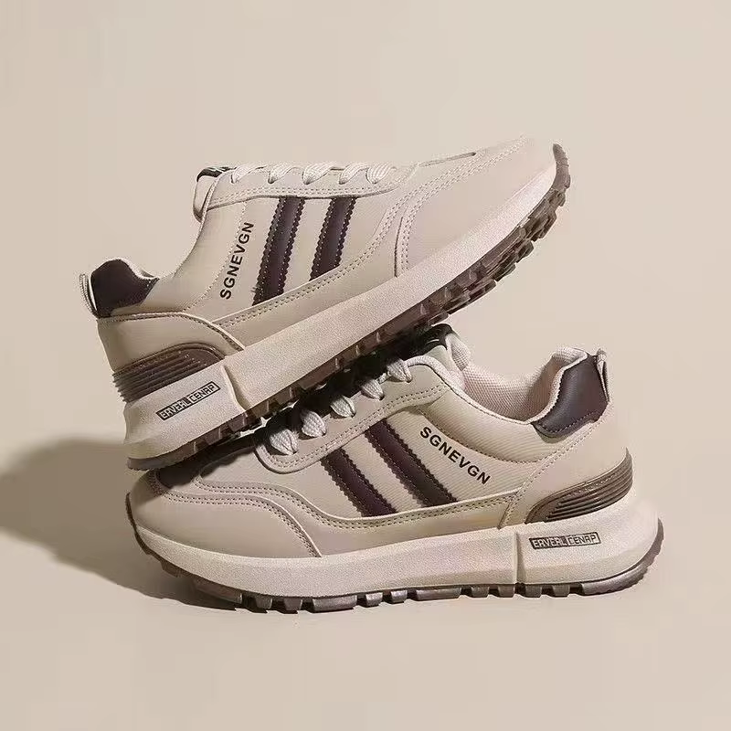 Baskets Femme 2026 – Nouvelles Chaussures Vulcanisées Tendance à Semelle Épaisse pour Femmes