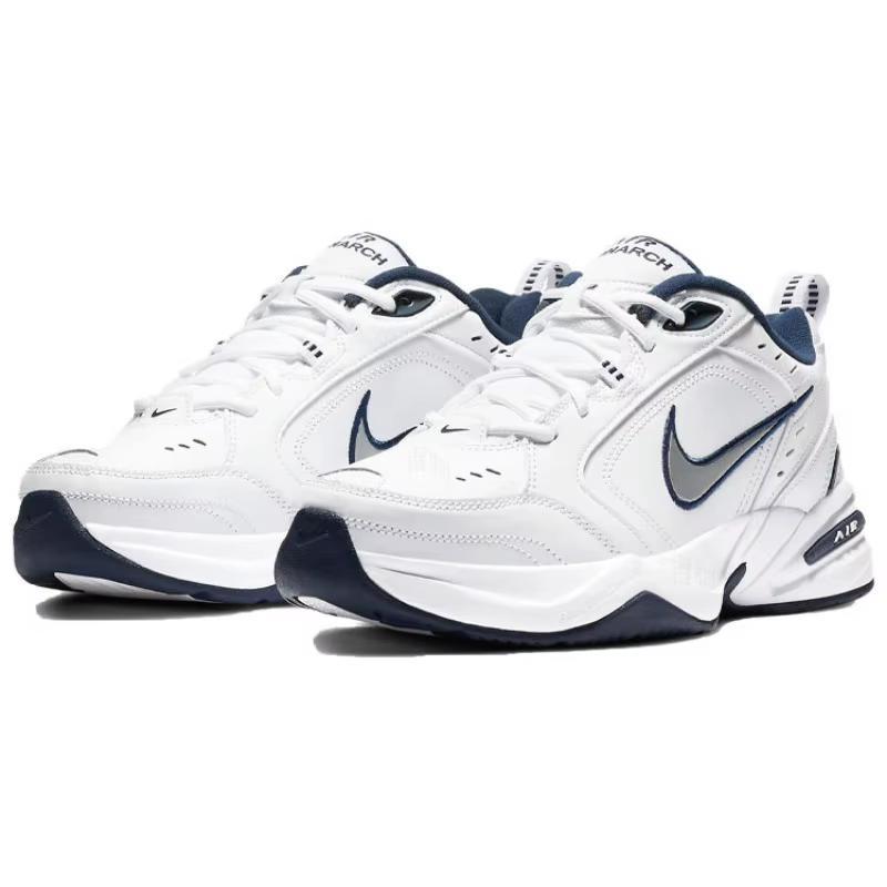 Nike Air Monarch 4 – Baskets décontractées bleues et blanches pour hommes