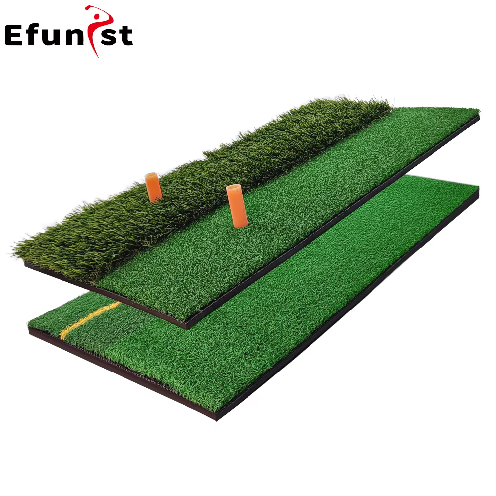 Tapis de frappe de Golf, aide à l'entraînement de Golf en intérieur et en extérieur, 4 Styles, Mini pratique, tapis d'herbe PP Durable, exercice d'arrière-cour, livraison directe
