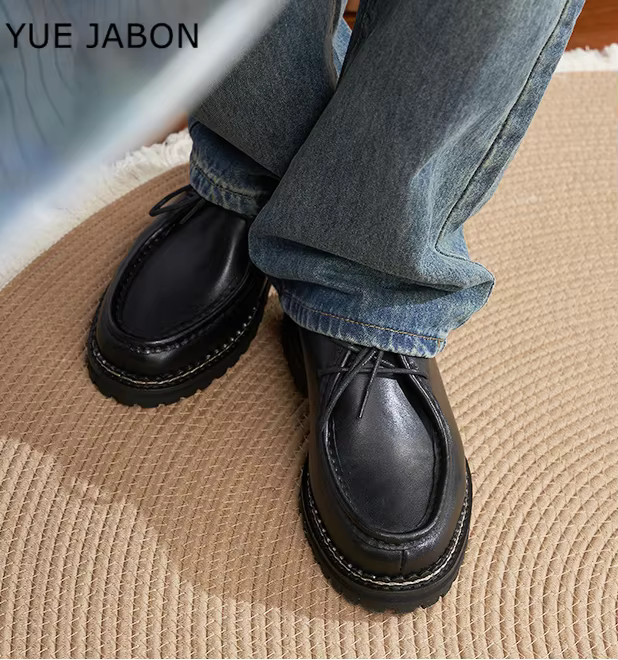 Chaussures Derby à semelles épaisses