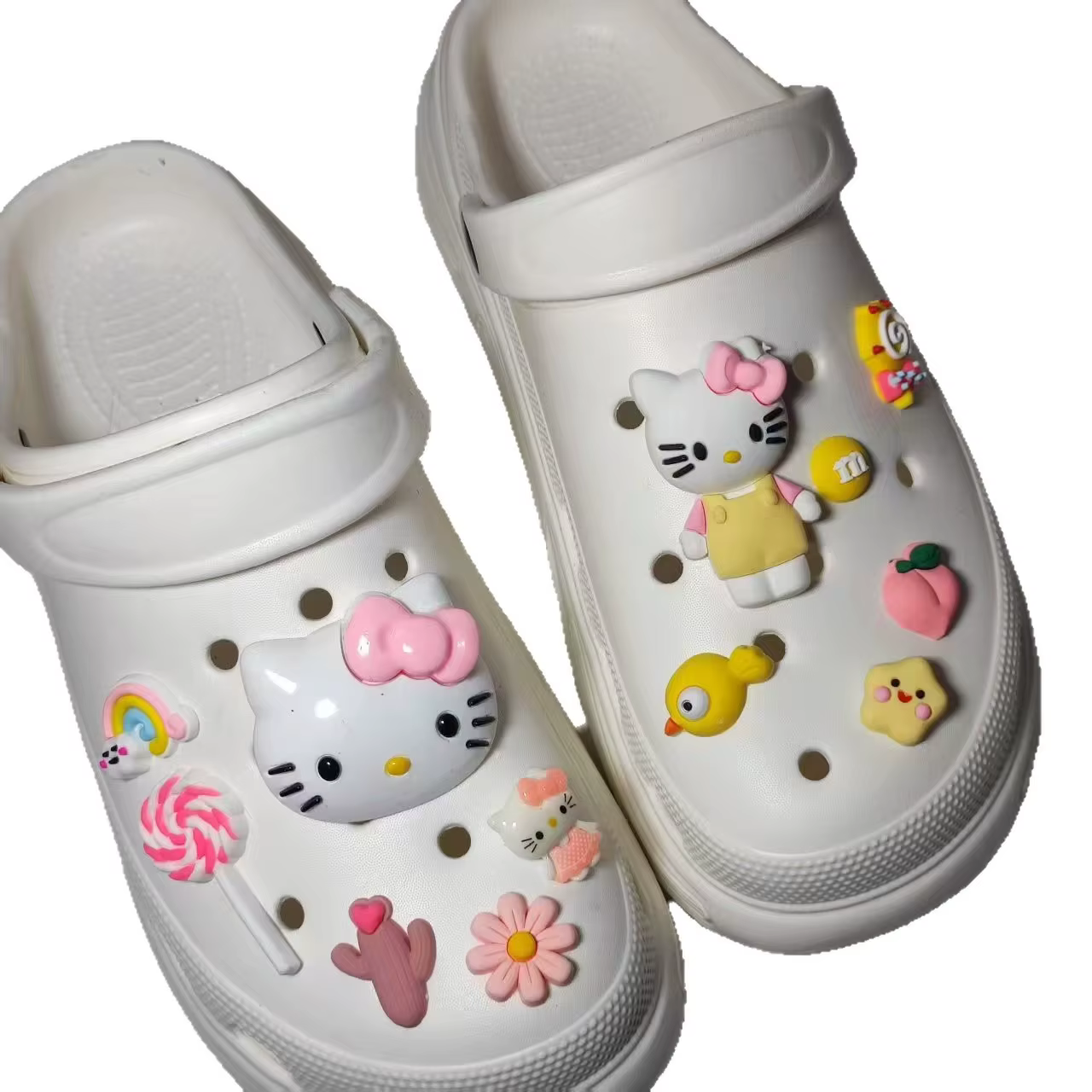 Mignon KT chat 3D accessoires boucle de chaussure