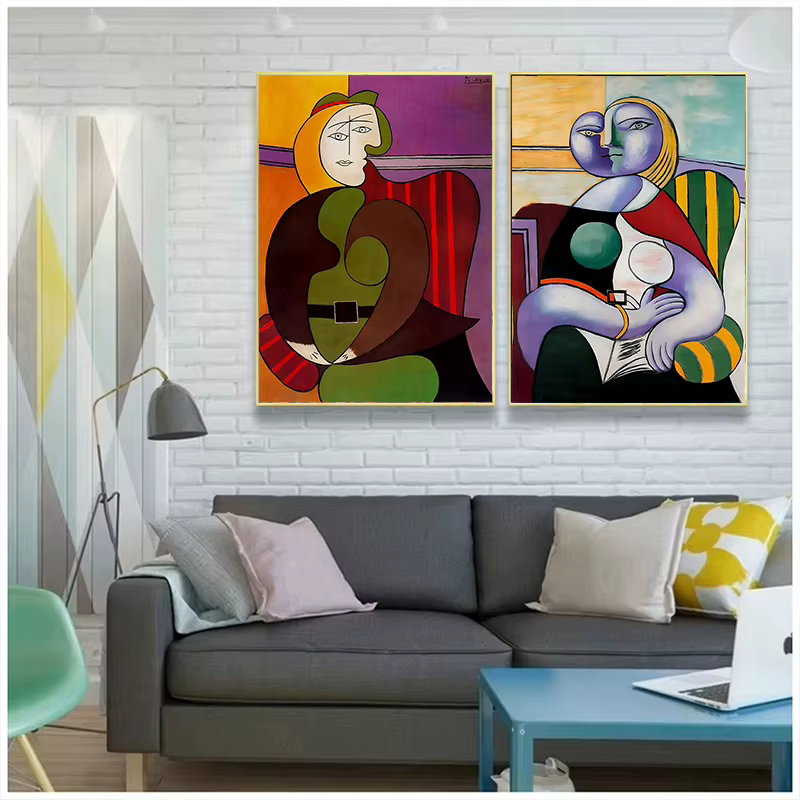 Pablo Picasso – collection d'œuvres d'art célèbres, affiche sur toile, peinture abstraite, art mural vintage pour galerie, salon, décoration de la maison