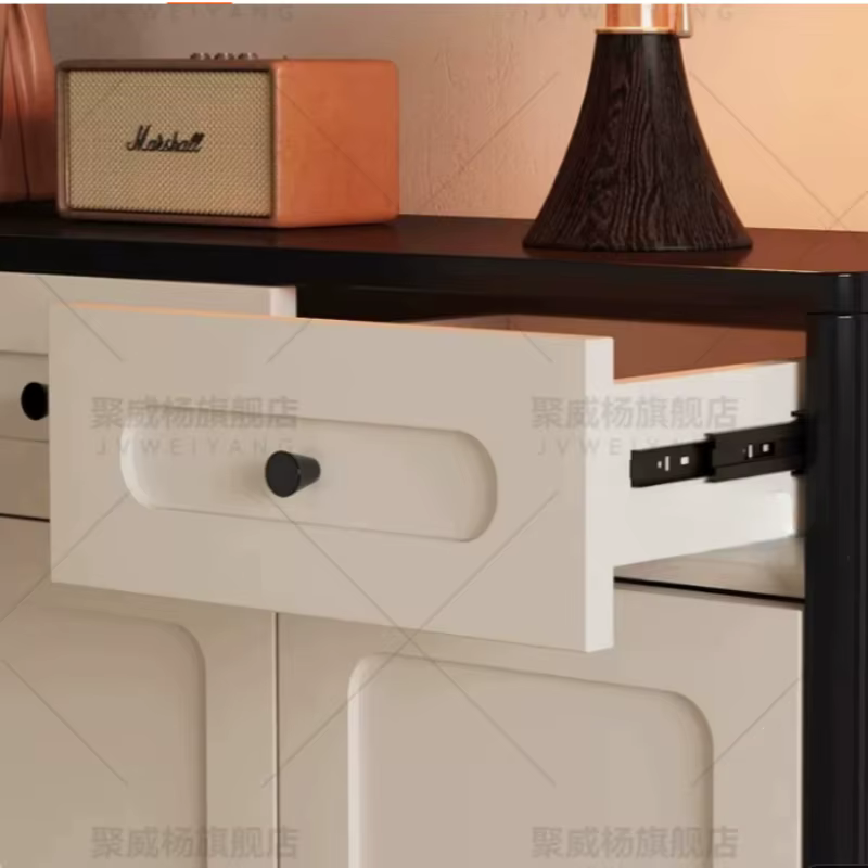 Meuble à chaussures moderne et fin avec tiroirs pour entrée