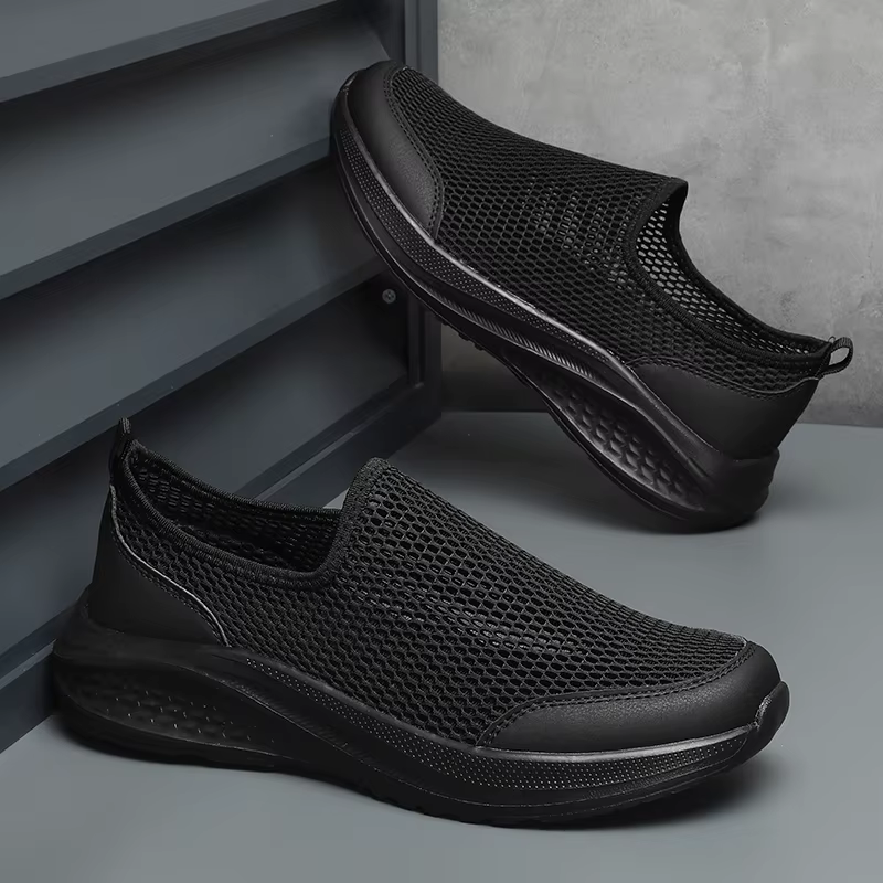 Chaussures de marche en maille respirante pour hommes