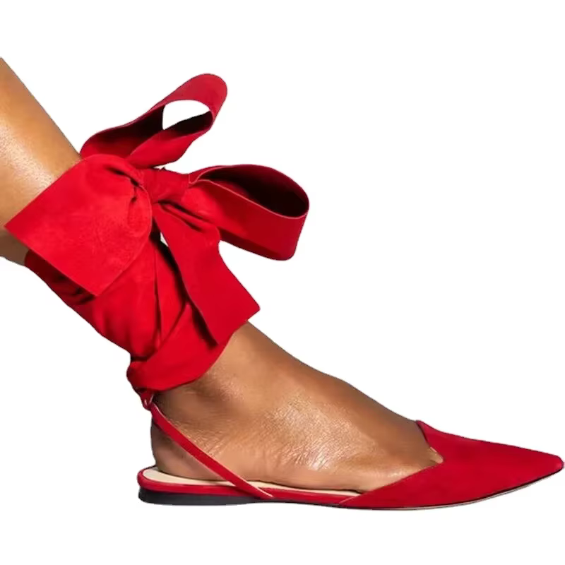 Chaussures pour femmes en promotion 2025 – Sandales d'été à bout pointu