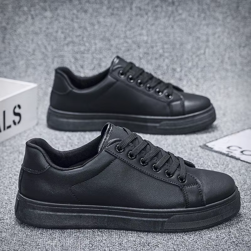 Chaussures décontractées mocassins baskets en cuir britannique