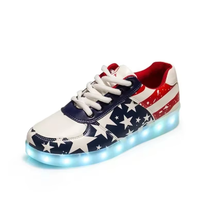 Baskets lumineuses pour femmes chaussures