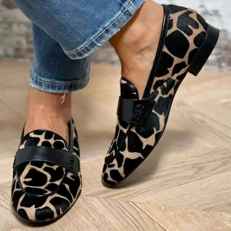 Chaussures à talons plats