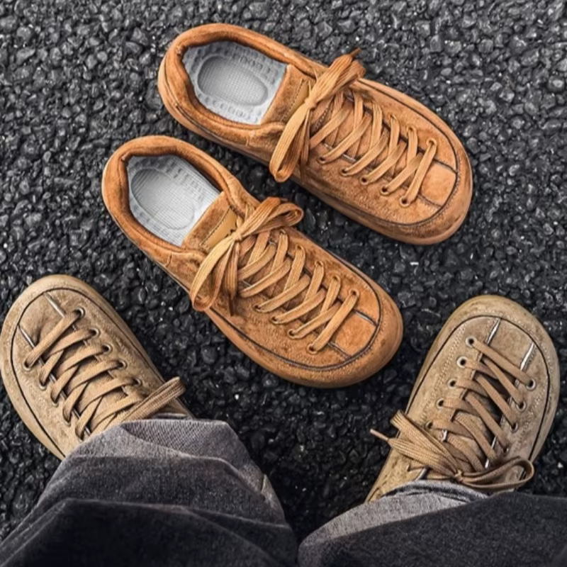 Série classique de chaussures de marche confortables et polyvalentes pour hommes