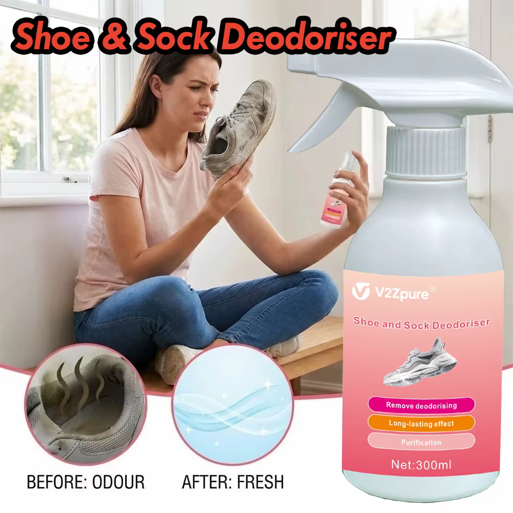 Spray Désodorisant Parfumé pour Chaussures et Chaussettes