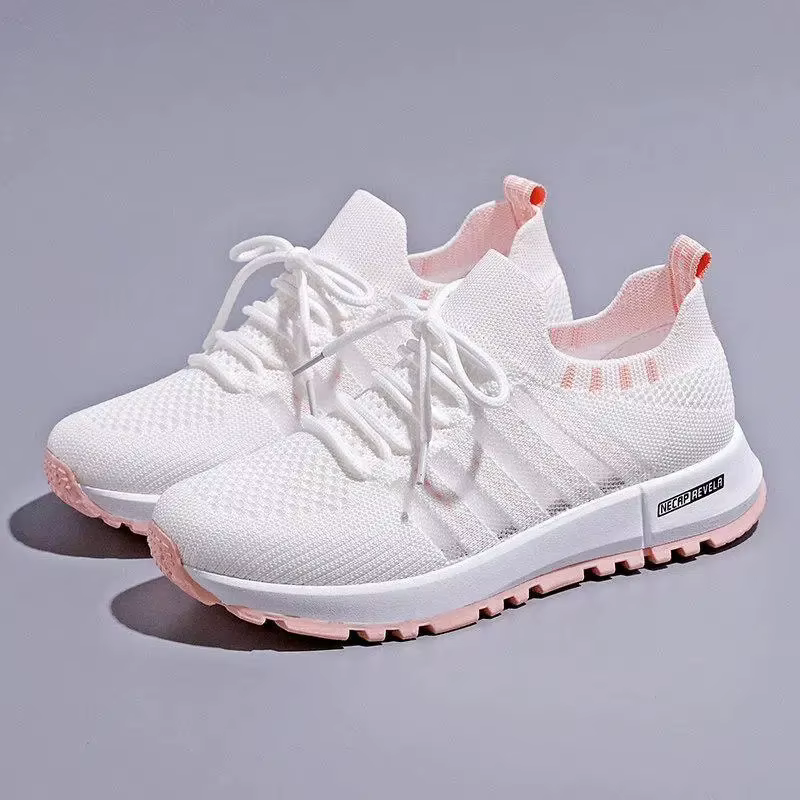 Baskets à plateforme blanche pour femmes chaussures décontractées 2025