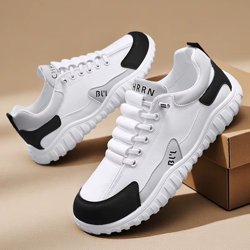 Chaussures pieds nus ELUVA à bout large pour hommes