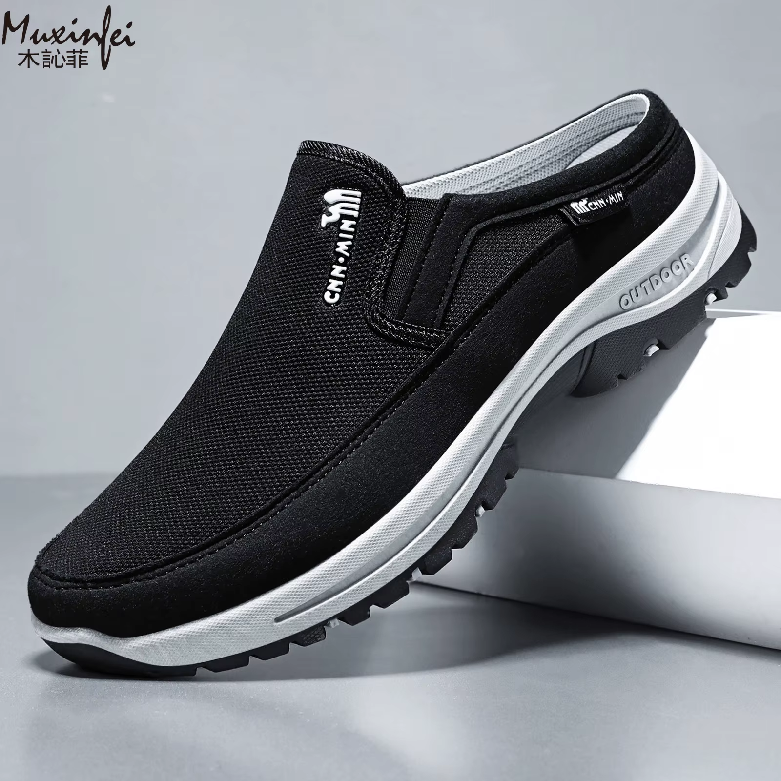 Chaussures pour hommes Printemps 2026 Nouveauté Polyvalentes Décontractées Mi-montantes Confortables