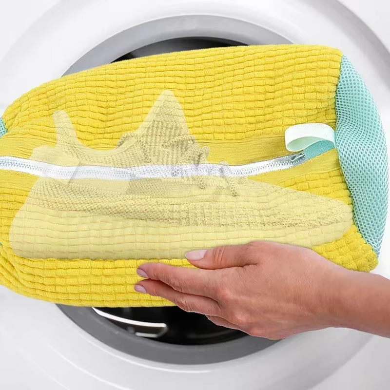 Sac de lavage de chaussures en coton