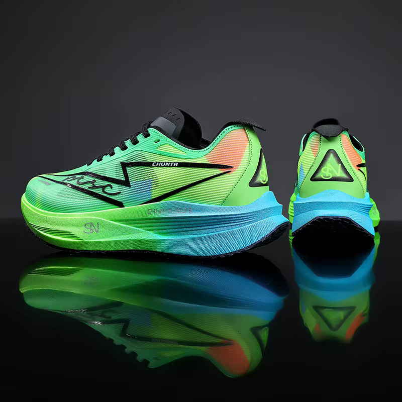 Chaussures de course Marathon pour hommes avec plaque en carbone