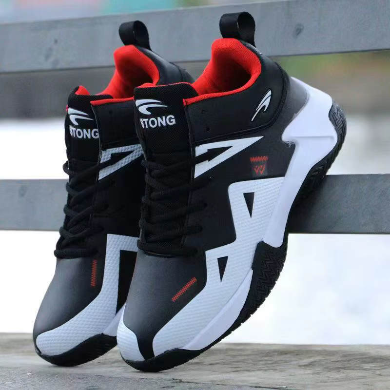 Nouvelles Chaussures de Basketball Montantes Tendance pour Hommes
