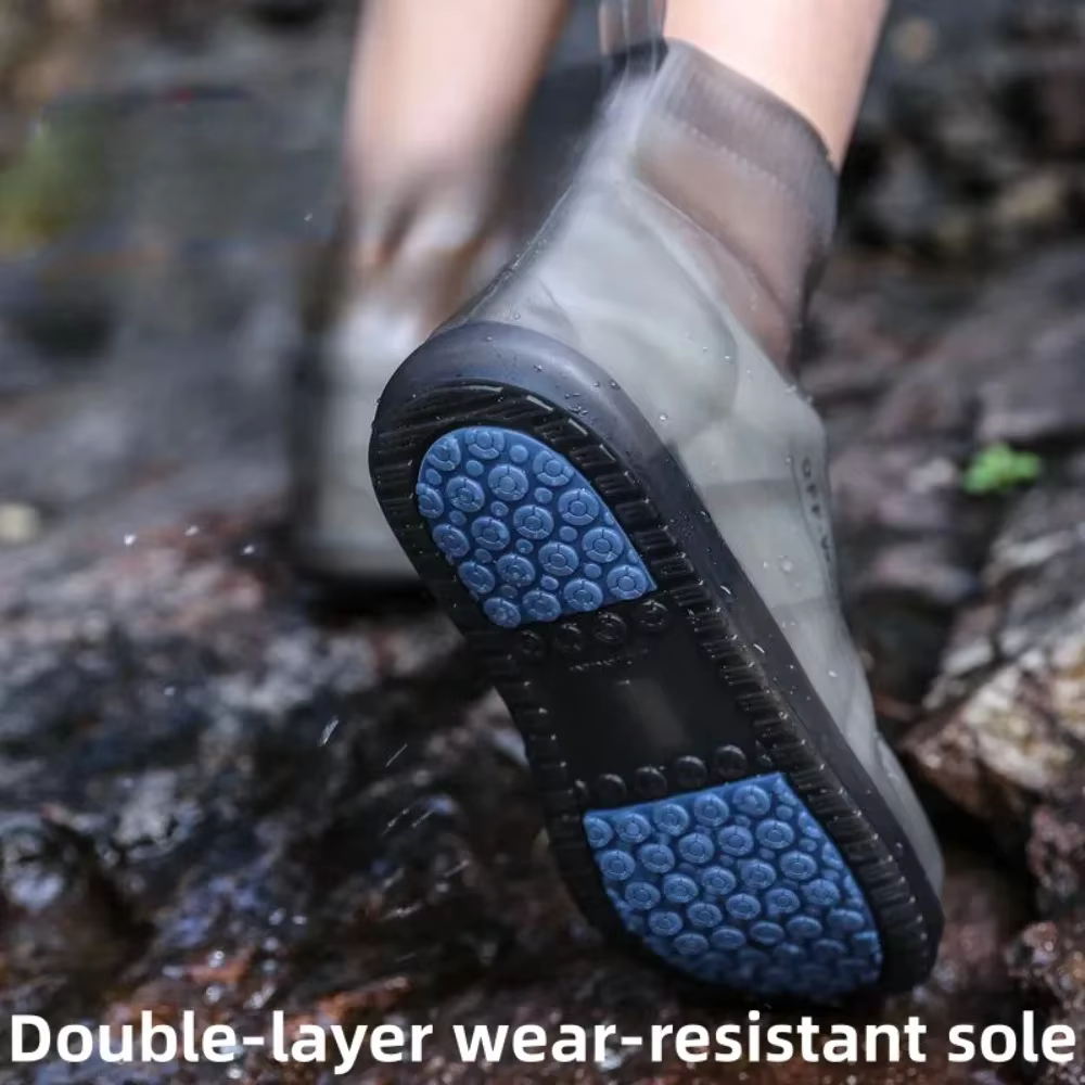 Couvre-chaussures imperméables en Silicone