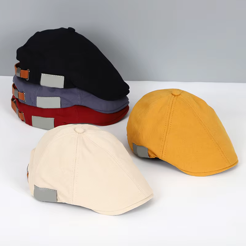 Casquettes en coton Peaky Blinders pour hommes, chapeaux, bérets, casquette Ivy de style britannique occidental, béret vintage en lin classique pour femme, hiver