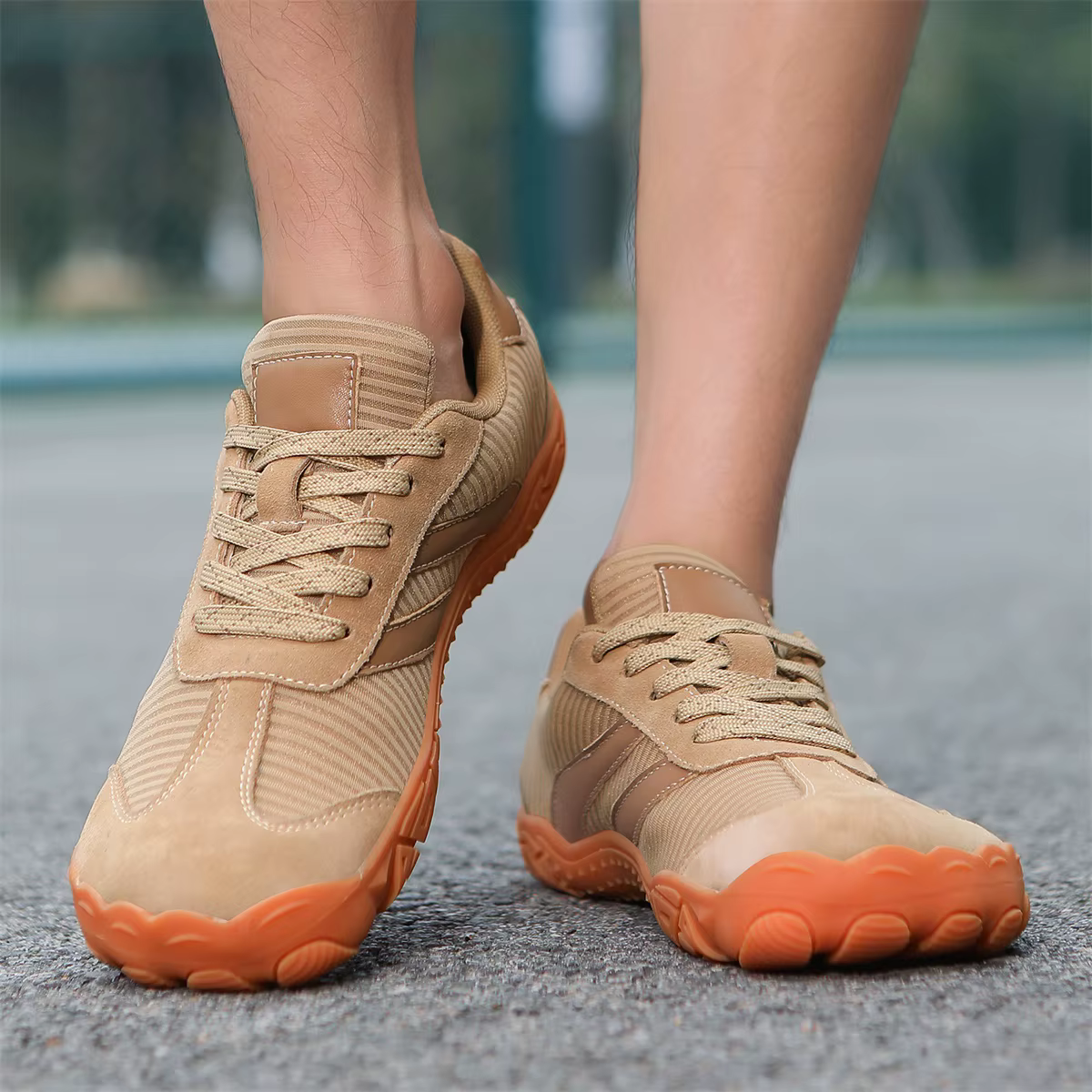 Chaussures décontractées à bout large pour hommes et femmes