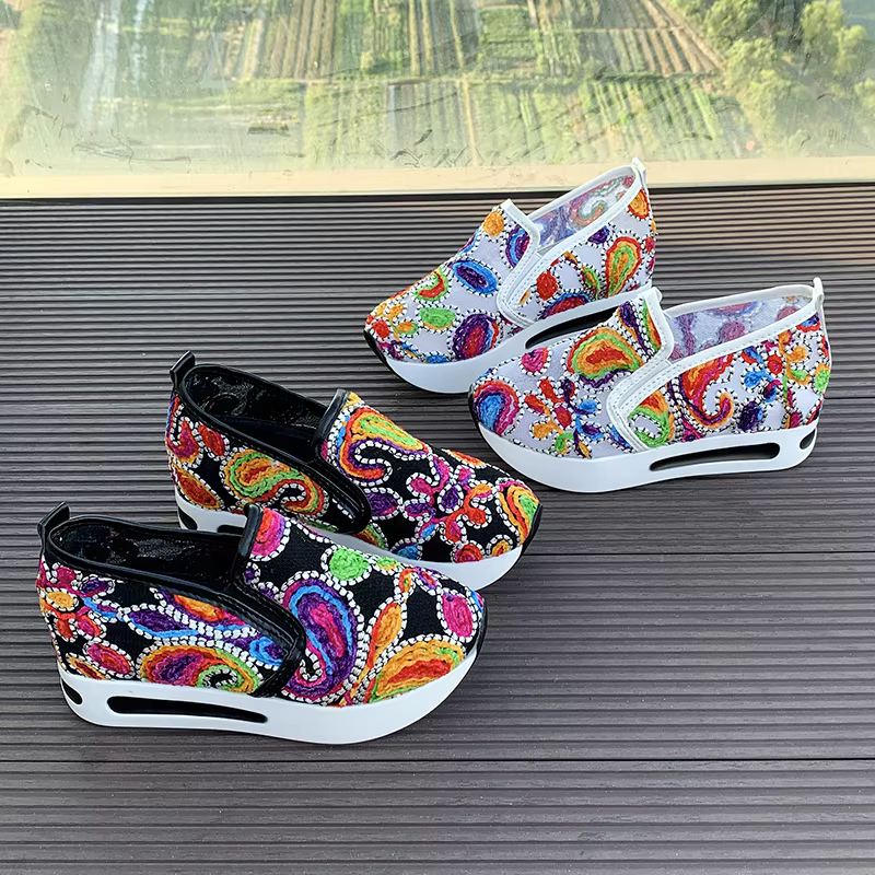 Chaussures compensées pour femmes