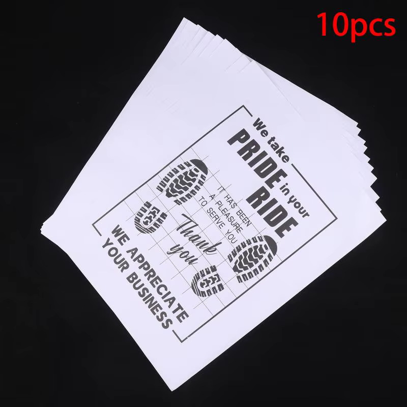 Tapis de sol jetables pour voiture, imperméables, antidérapants, en papier, pour l'entretien et le nettoyage de l'intérieur du véhicule
