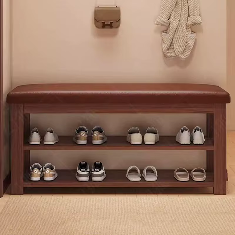 Organisateur de banc, meuble de rangement pour chaussures