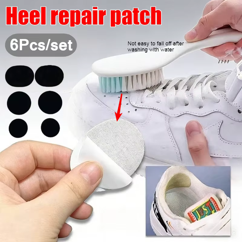 Lot de 6 patchs de réparation pour chaussures de sport