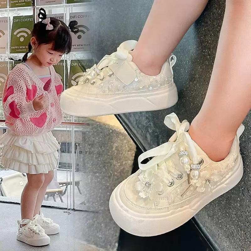 Chaussures de sport décontractées de style chinois pour filles