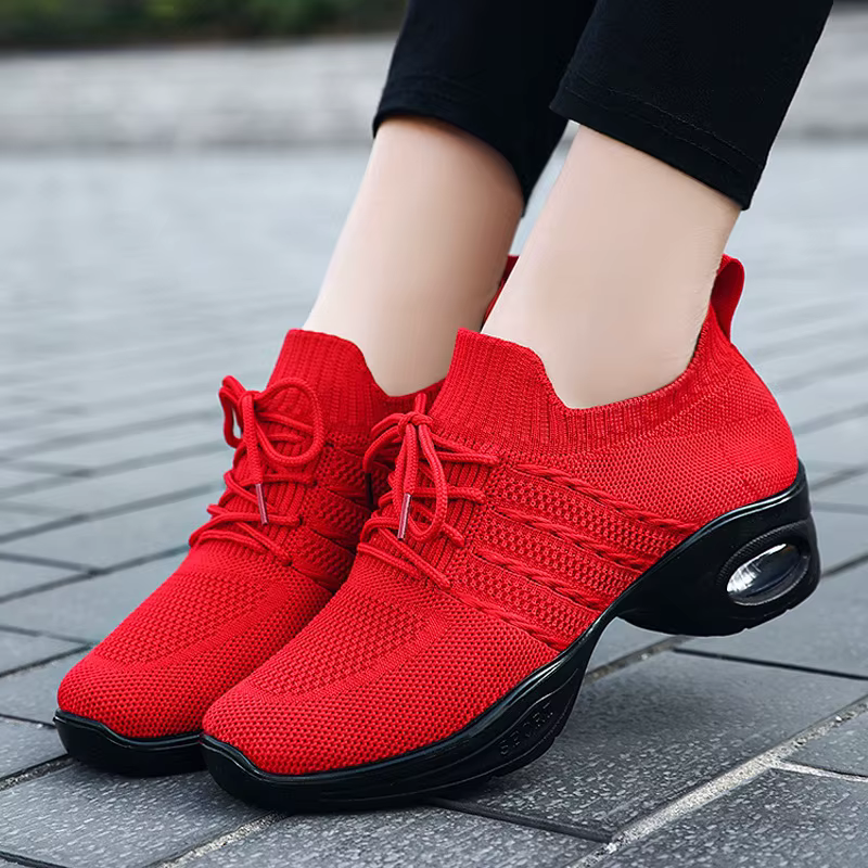 Chaussures de danse femmes moderne jazz maille chaussure