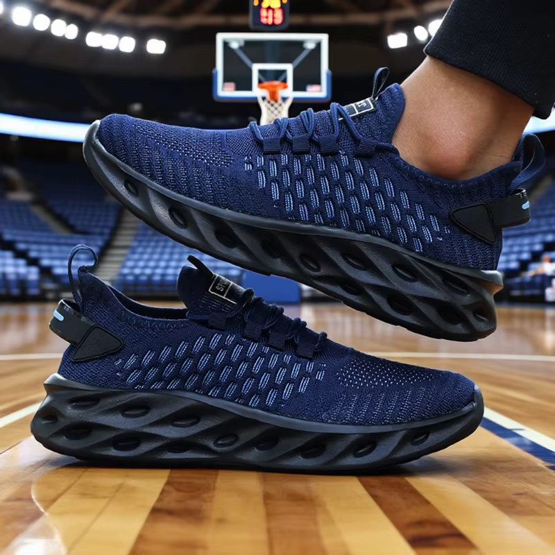 Baskets de basket-ball athlétiques pour hommes
