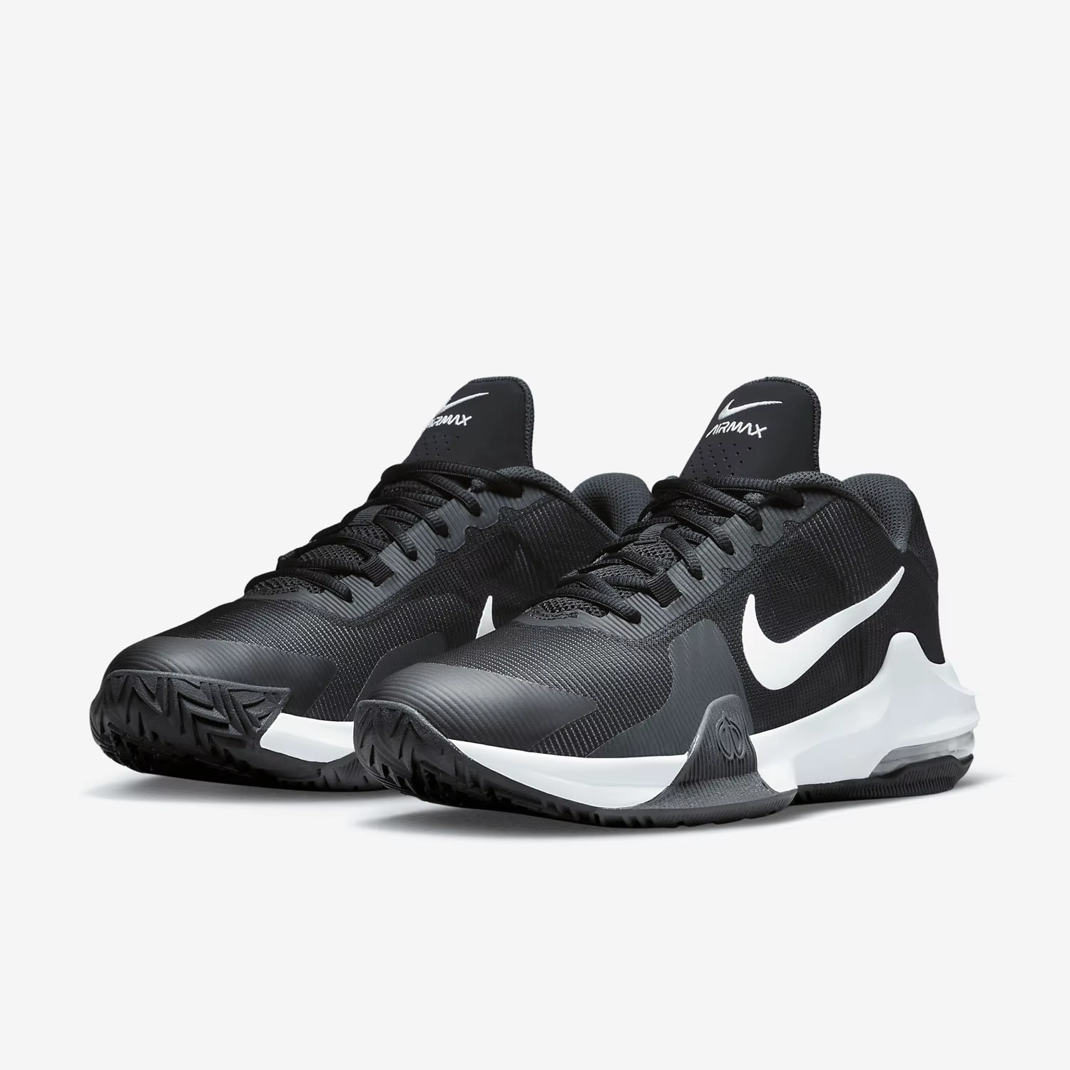 Nike officiel authentique AIR MAX IMPACT chaussures de basket-ball d'entraînement pour hommes DM1124-001