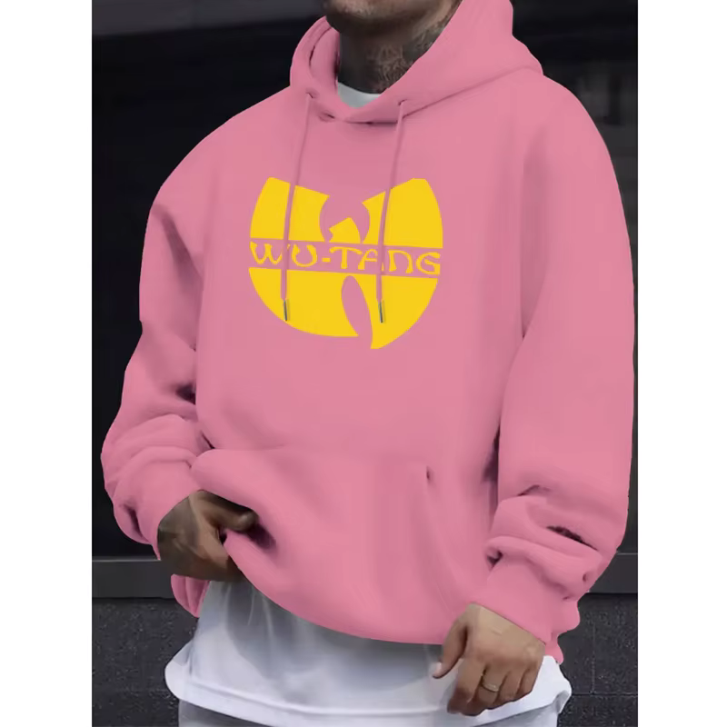 Sweat-shirt à capuche avec logo Wu-Tang imprimé