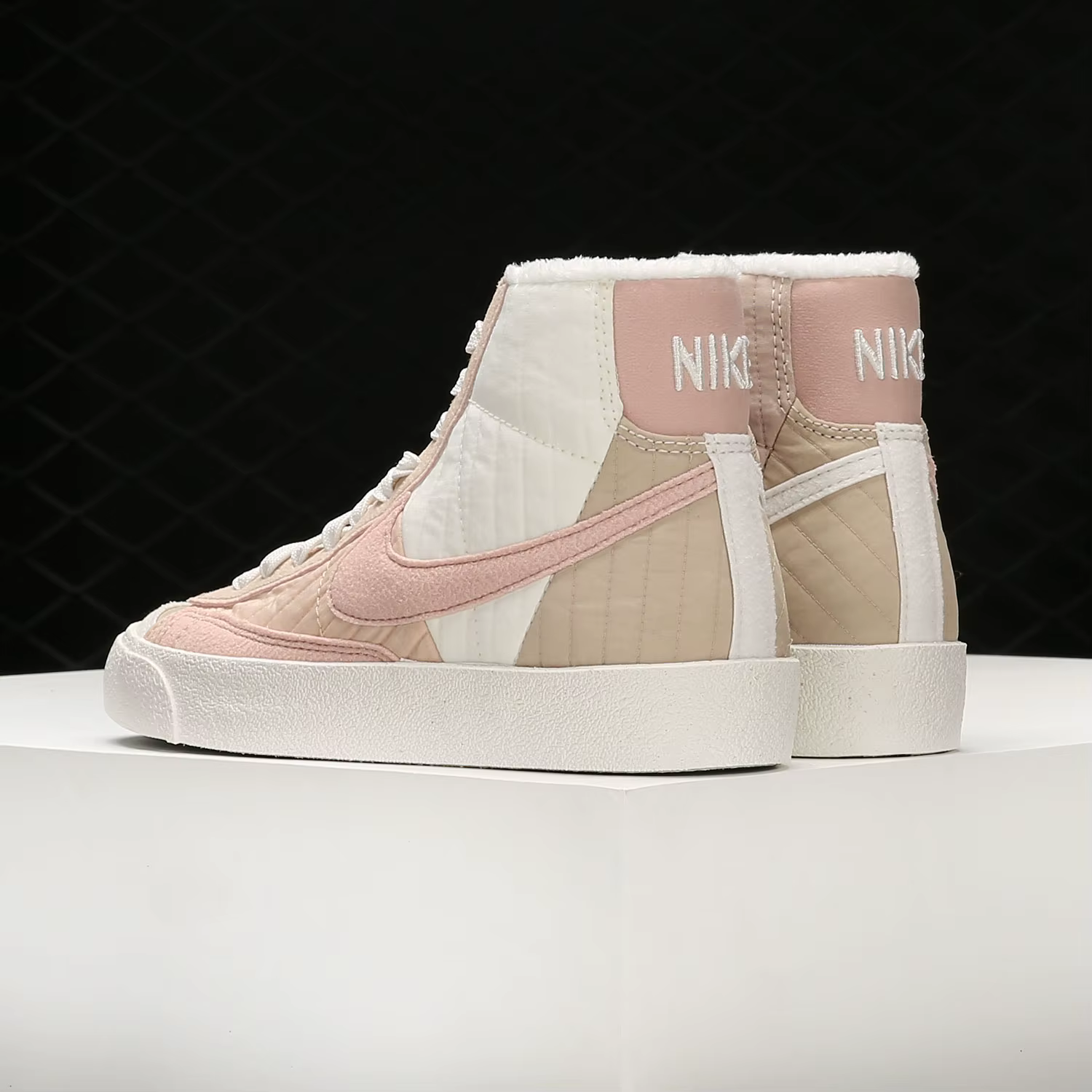 Nike officiel véritable BLAZER Pioneer chaussures de ville montantes pour femmes DO7445-261