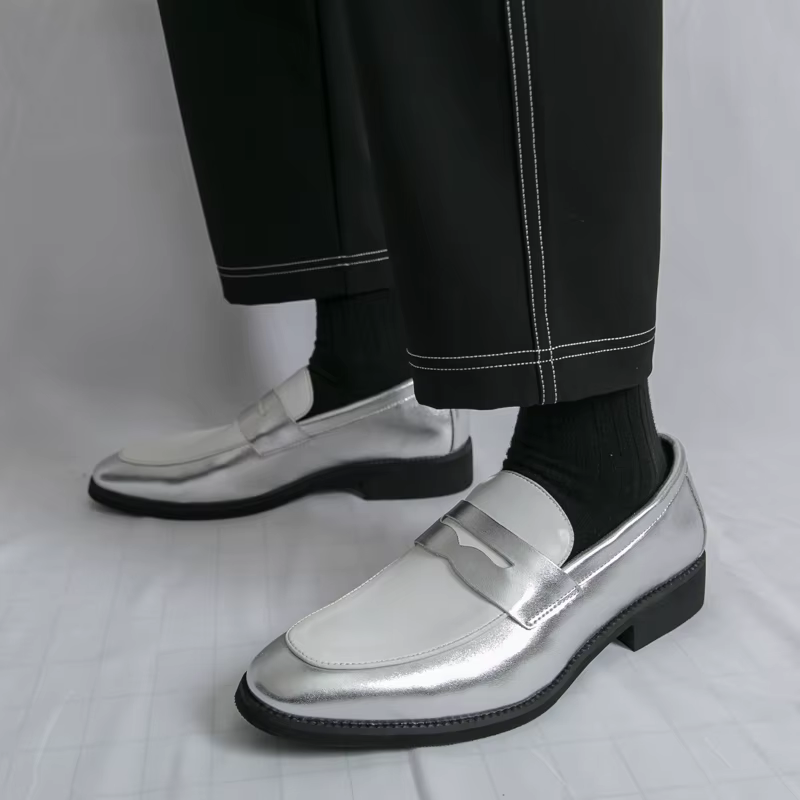 Hommes chaussures pour mariage mocassins 2025 nouveaux