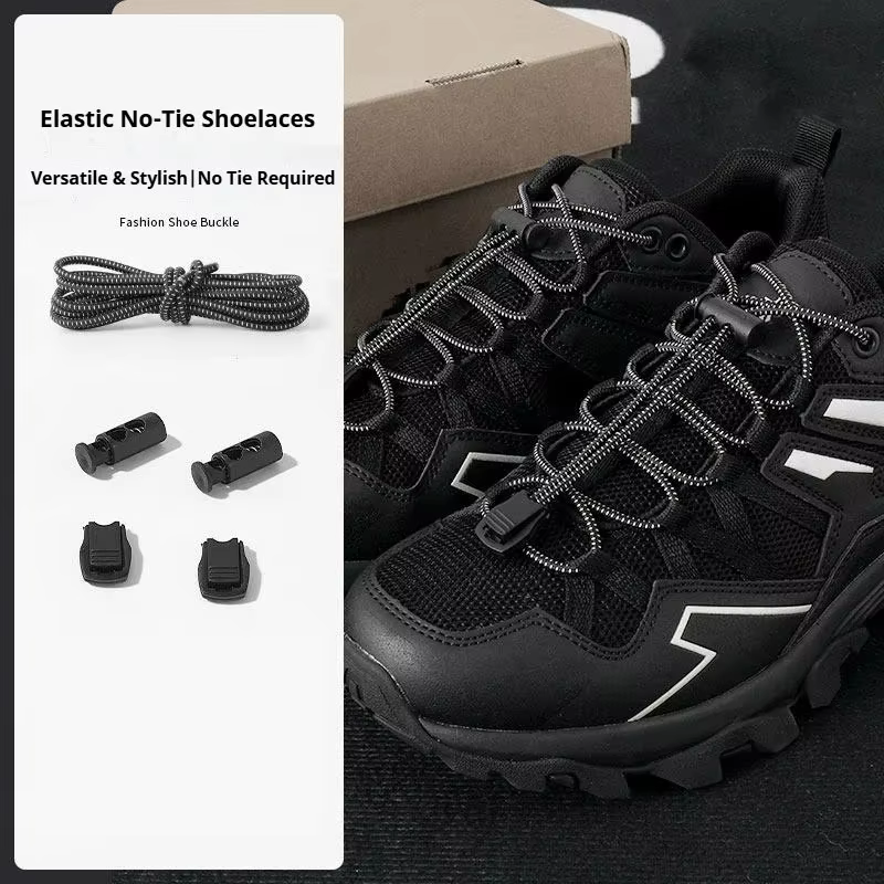 Lacets élastiques sans nœud avec boucle à dégagement rapide
