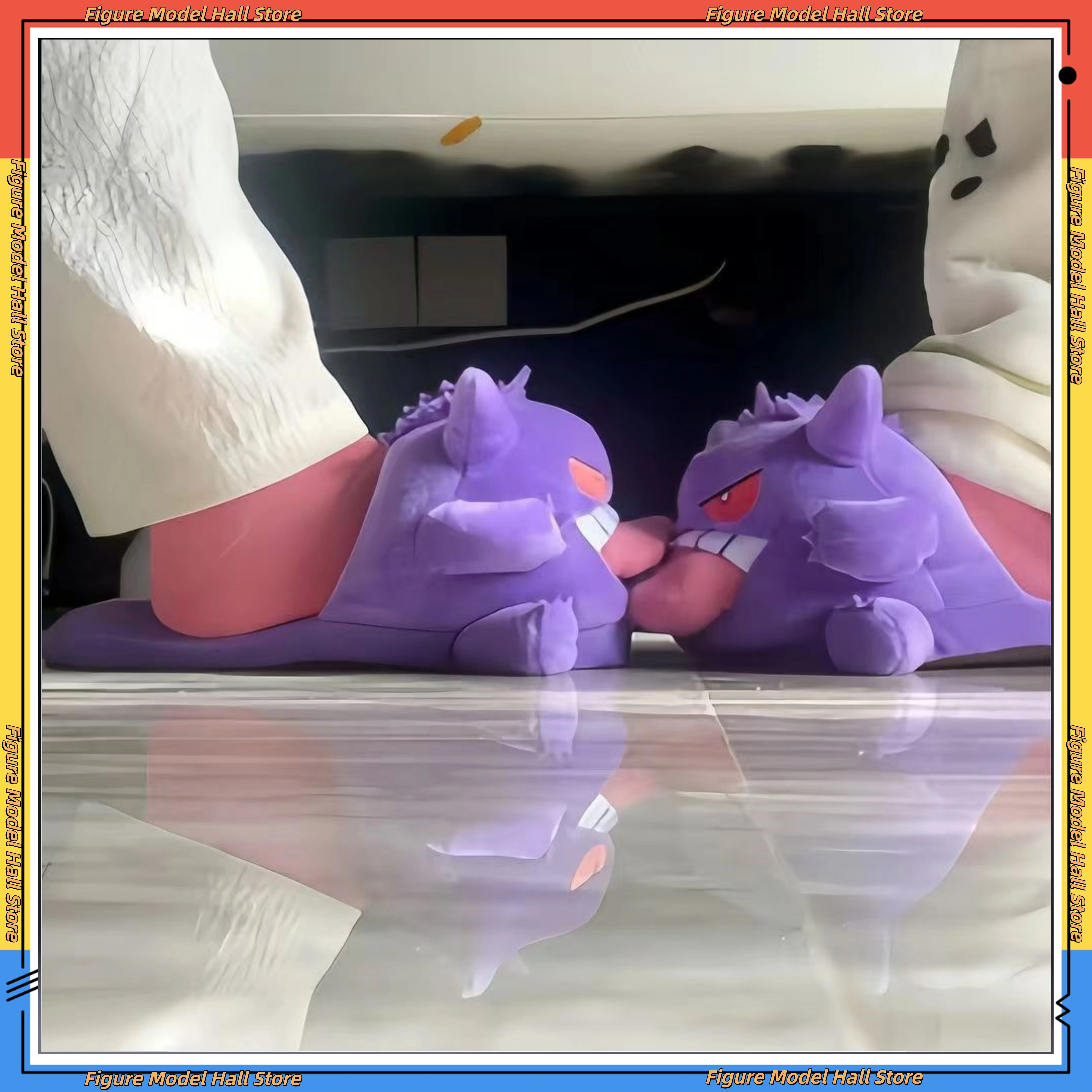 Chaussons Pok Gengar – Nouveau design amusant avec langue dégagée