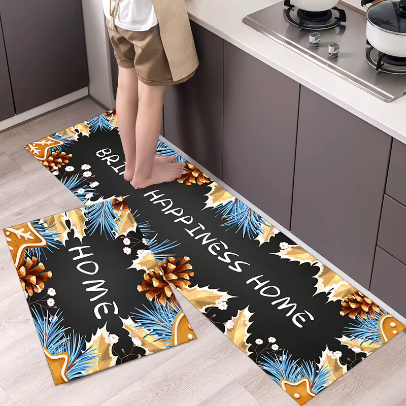 Tapis de cuisine, tapis de sol, mode Simple, Style nordique, tenue de maison, longue bande, décoration de maison moderne