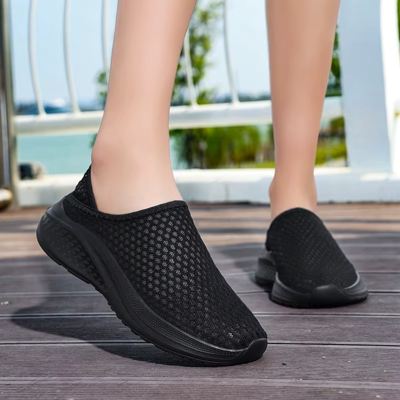 Femmes chaussures mocassins marche légère respirant été
