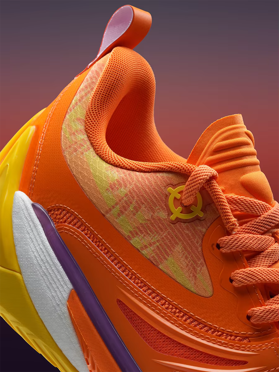 RIGORER Chaussures de basket-ball AR3 Sunset pour hommes - Austin Reave Signature Baskets d'entraînement et de match professionnelles rembourrées antidérapantes