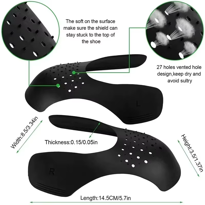 Protecteur anti-plis pour chaussures de sport