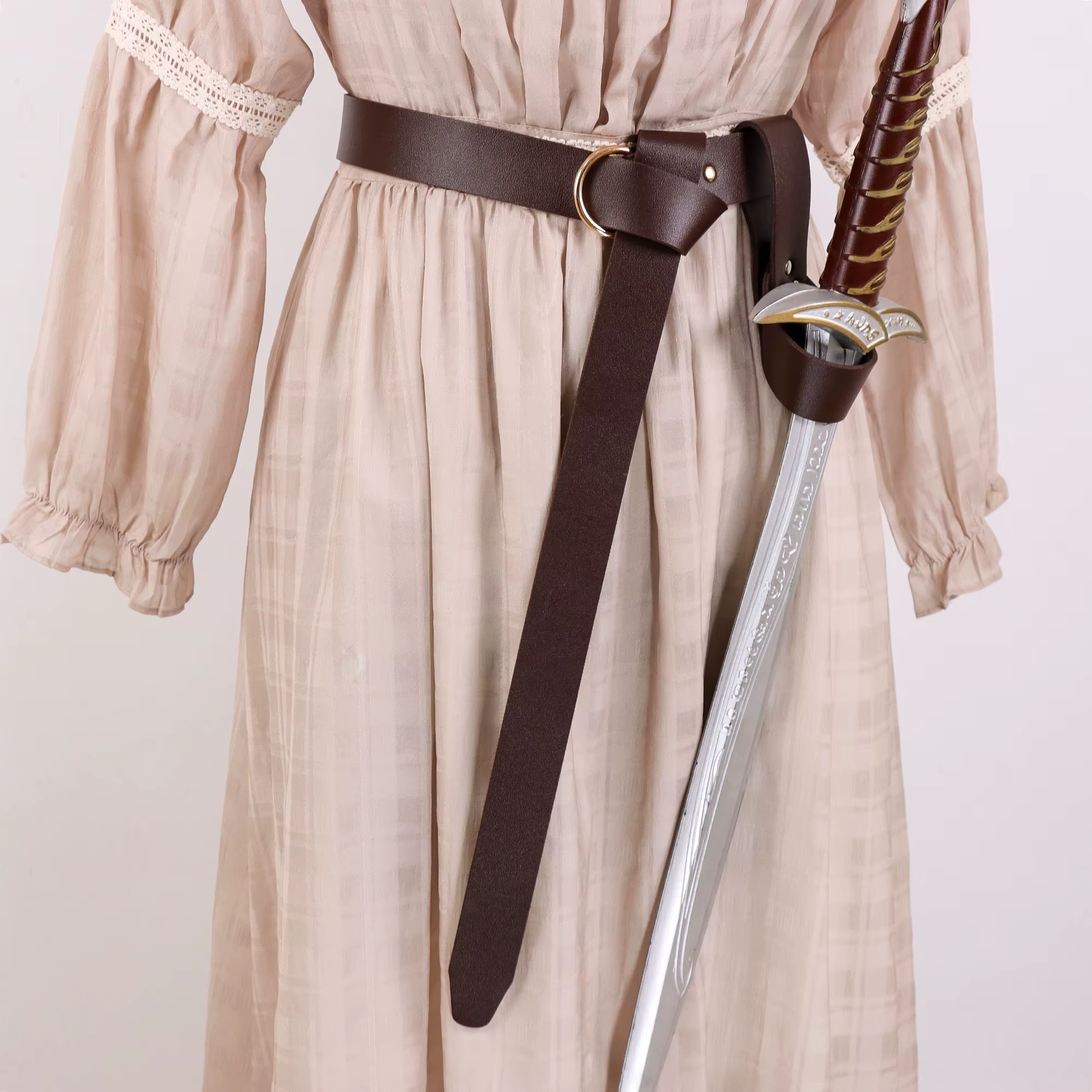 Ceinture fourreau médiévale pour hommes, accessoires de chevalier de la Renaissance en cuir, porte-épée médiévale, Costume Viking, accessoires LARP